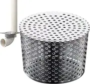 Gutter Downspout Screen,Stainless Steel Gutter Downspout Protector - Anti-Blocking Screen, Outdoor Drain Cover, Gardening Tools for Drainage, Cleaning