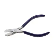 Eurotool Nylon Jaw Flat Nose Pliers 5.5" - Perfect for Wire Straightening