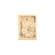 The Little Prince Vintage Decorative Wooden Rubber DIY Scrapbook Stamps Seals Set for Diary Planner Scrapbook Decoration