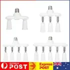 E27 Lamp Base Adjustable Rotary LED Light Bulb Socket Holder Adapter Converter A