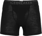 [Icebreaker] Wool Underwear for Men, 175 Everyday Boxer Briefs, Odor-Resistant Men’s Boxers with Brushed Elastic Waistband, Stretch Rib Fabric- 100% Merino Wool Base Layer