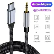 AUX Audio Cable USB C to 3.5mm Jack AUX Cord Car Speaker Headphone Adapter