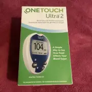 OneTouch Ultra 2 Blood Glucose Monitor Meter to Test Blood Sugar Level- New!