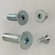 M6 M8 M10 M12 Countersunk Socket Cap Hex flat head Screw Bolt Zinc plated Bolts