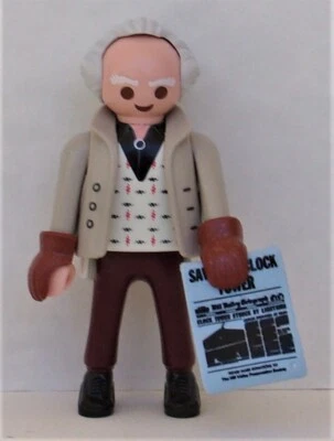 Playmobil Back to the Future Dr. Emmett Brown 2020 Mint Condition
