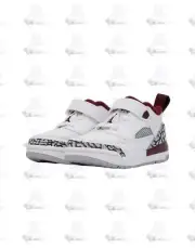 Kids Jordan Spizike Low TD White Red Black Gray FQ3952-106 Shoe Sneaker Trainer