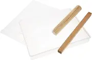 OFFSCH 1 Set Non Stick Nougat Pastry Cooling Tools Baking Kit with Mold Rolling Pin and Board for Desserts Cakes and Pastry Shops Heat Resistant