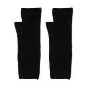 [Isabel Benenato] Isabel Benenato Fingerless Gloves ONE SIZE BLACK
