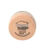 MAYBELLINE Dream Matte Mousse FOUNDATION MAKEUP ~ SANDY BEIGE Medium 1 ~ NEW