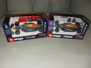 Bburago 1/43 Formula 1 Red Bull RB18 RB19 Set Of 2 Max Verstappen New Sealed
