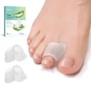 Toe Separator for Overlapping Toes - Toe Spacers for Bunions Aloe Vera Extrac...