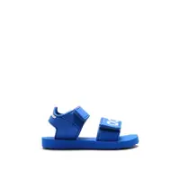 在飛比找蝦皮商城優惠-Adidas Beach Sandal 藍 童鞋 魔鬼氈 涼