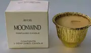Vintage Avon Moonwind Perfumed Candle W/ Original Box New
