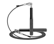 Jump Rope, Speed Jumping Rope For Training Fitness Exercise, Adjustable Workout Skipping Rope,Black