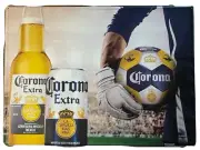 Corona Extra Soccer Futbol Ball Tin Tacker Metal Sign Beer | 23" x 17"
