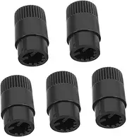LRXIYODE Volume Knob for Electric Guitar 5pcs Plastic Guitar Potentiometer Knob Caps Replacement for Amplifier