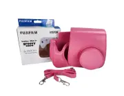 Fujifilm Instax Mini 9 Camera Cover Case w/Shoulder Strap Pocket- Hot Pink NEW