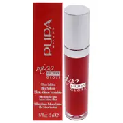 Pupa Milano Miss Pupa Gloss Ultra-Shine Lip Gloss - 205 Touch of Red For Women 0.17 oz Lip Gloss