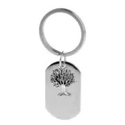 for Key Ring Silver Fashion Men Life Tree Keys Storage Keychain Jewelry Dog Coll