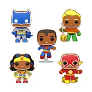 DC Comics - Gingerbread Heroes Pop! Vinyl
