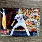 2020 TOPPS CHROME UPDATE 紐約大都會隊王牌投手 JACOB DEGROM 球員卡