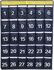 Daseeme Cell Phone Organizer Cell Phones Holder Wall Door Hanging Storage Bag for Home & Classroom