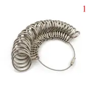 Ring sizer finger guage mandrel finger sizing measure stick standard tool met rf