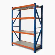 2M Warehouse Garage Metal Steel Storage Shelving Racking Shelves Shelf Racks