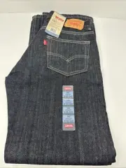 NEW Levi's 505 Jeans Youth 29x29 18 Regular Fit Straight Leg Sits Below Waist