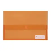 Transparent Foolscap Document Wallet A4 Size Durable Storage Folder File