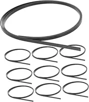 LOLIPPYY Guitar Edging Strips 1650x6x1.5mm Abs Inlay Strips Edge Trim for Guitar Body Decor Black