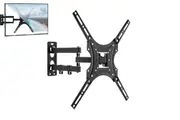 Full Motion TV Monitor Wall Mount Brackets with Swivel Articulating Extension Tilt Arm