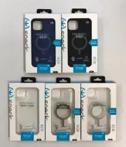 Original Speck Presidio Grip Pro Clear Glitter MagSafe Case - iPhone 14 Plus 6.7