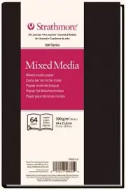 Strathmore 500 Series Mixed Media Hardbound Art Journal 5.5x8.5 90 lb 190 gsm