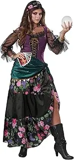 Women's Teller of Fortunes Costume, Black, X-Small