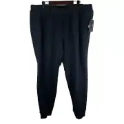 Travis Mathew Mens Cloud Joggers Size XXL 2XL The Cloud Black Sweatpants New