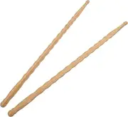 GOOHOCHY 1 Pair Percussion Sticks Comfortable Durable Drum Mallets for Daily Practice Concerts and Cafe Performances Non Slip Smooth Surface Versatile Drum Accessories