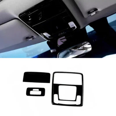 Front Reading Light Switch Cover Trim For Honda Civic 11th 22-2023 Bright Black (for: Honda Civic)