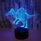 New 3D illusion Dinosaur LED USB table Night Light Lamp Bedroom Decor Child Gift