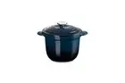 Le Creuset Cast Enamel Double Handed Pot Cocotte Every 18 Nuits Navy