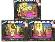 Vintage 1993 Star Wars Bendems Poseable Action Figures COMPLETE COLLECTION NIB