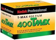 Kodak Professional T-Max 400 Black and White Negative Film (35mm Roll Film, 36 Exposures), 8947947, Yellow