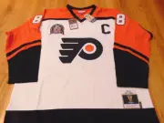 MITCHELL & NESS NHL PHILADELPHIA FLYERS ERIC LINDROS POWER PLAY JERSEY 2XL $225