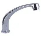 Monopoly Unstyled Tapware Hob Spout Cast Swivel Chrome Plated 180mm