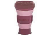 Pokito 475ml Hot/Cold Pop Up Cup Collapsible Reusable Travel/Eco-Friendly Pink