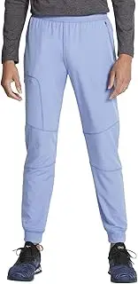 [Dickies] Dynamix Men Scrubs Pant Natural Rise Jogger Plus Size DK111, 4XL, Ciel Blue