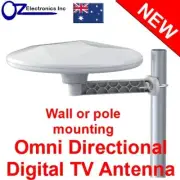 Powerful Omni Directional Wall & Balcony Mount Amplified TV Antenna Australia