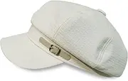 [TRADERPLUS] Women Newsboy Caps Brim Beret Cap Vintage Cabbie Painter Hat