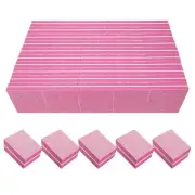 80/80 Grit Nail Buffers (50 Pack), Mini Nail Buffer Block Nail Files for