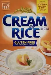 CREAM of RICE Hot Cereal, Gluten Free 14 Oz (1 Box) FEB 2025